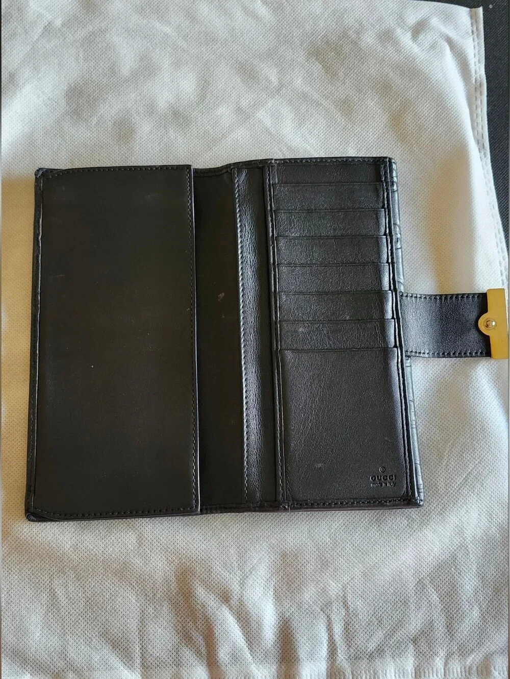 Guccissima Leather Continental Wallet - Picture 6 of 8